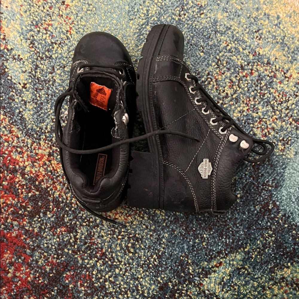 Harley-Davidson Women’s Black Leather Boots